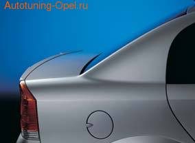 Накладка на бампер задний Opel Vectra C Седан