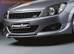 Накладка на бампер передний Opel Astra H GTC