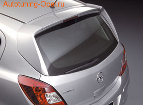 Спойлер на крышу Opel Corsa D 5-ти дверная