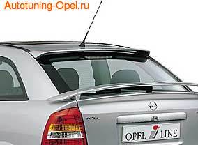 Спойлер на крышу Opel Astra G
