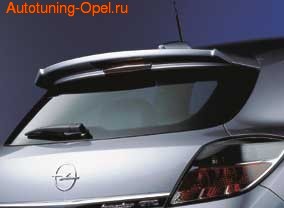 Спойлер на крышу Opel Astra H GTC