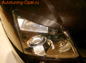 Реснички на фары Opel Signum, Opel Vectra C