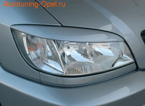 Реснички на фары Opel Zafira A