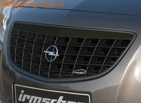 Решетка радиатора Opel Insignia Хэтчбек, Седан, Sports Tourer (дорестайлинг) черная