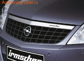 Решетка радиатора Opel Vectra C с планкой из высококачественной стали
