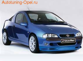 Решетка радиатора Opel Tigra
