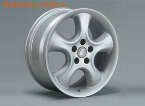 Диски литые R15 легкосплавные серебристые дизайн Softstern-Design для Opel Astra H, Opel Vectra C