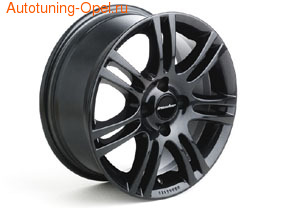 Диски литые R15 легкосплавные черные дизайн Stila Black-Design для Opel Astra H, Opel Corsa D