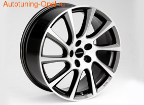 Диски литые R18 легкосплавные двухцветные дизайн Turbo Star exclusiv-Design для Opel Insignia