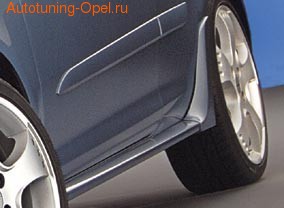 Пороги Opel Corsa D 3-х дверная