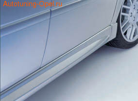 Пороги Opel Meriva