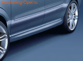 Пороги Opel Zafira B