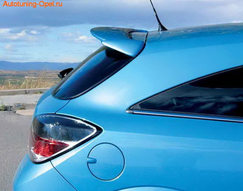 Спойлер на крышу Opel Astra H