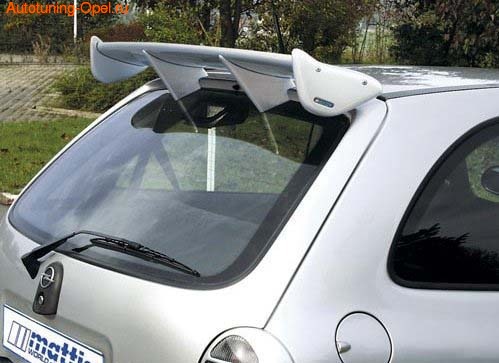Спойлер на крышу Opel Corsa B