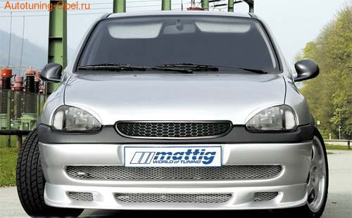 Решетка радиатора Opel Corsa B