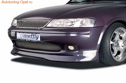 Накладка на бампер передний Opel Vectra B