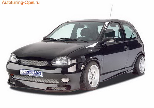 Бампер передний Opel Corsa B