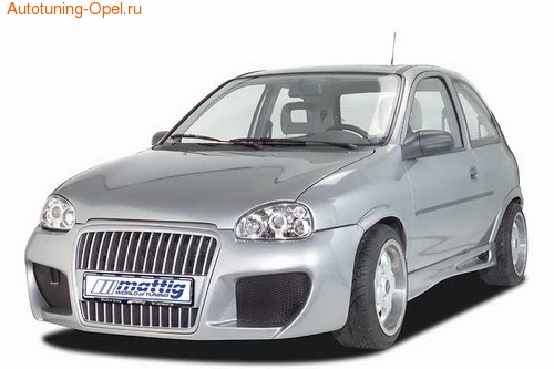 Бампер передний Opel Corsa B