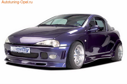 Бампер передний Opel Tigra