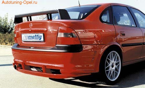 Бампер задний Opel Vectra B