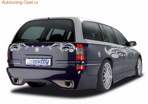 Бампер задний Opel Omega B