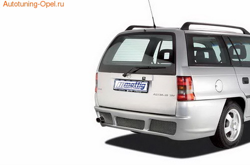 Бампер задний Opel Astra F
