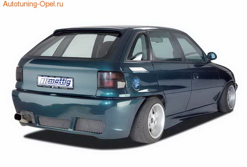 Бампер задний Opel Astra F
