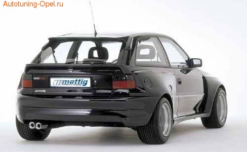 Спойлер задний Opel Astra F в стиле Extrem