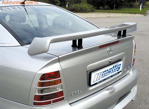 Спойлер задний Opel Astra G