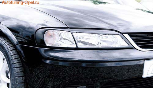 Реснички на фары Opel Vectra B