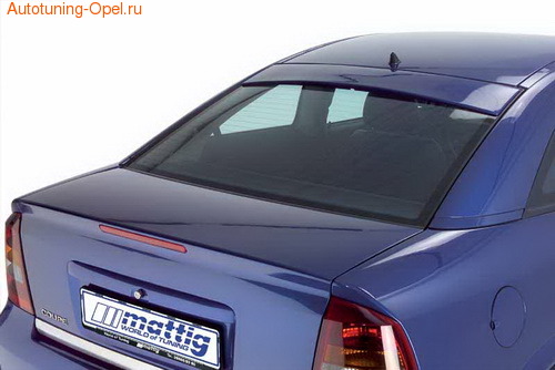 Накладка на стекло Opel Astra G