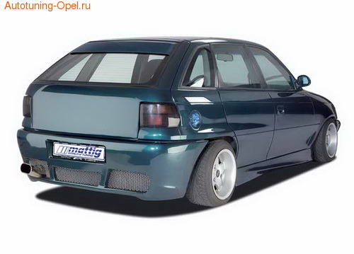 Накладка на стекло Opel Astra F