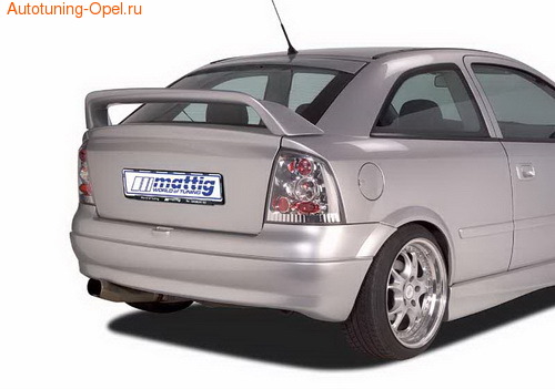Спойлер задний Opel Astra G