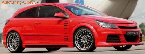 Бампер передний Opel Astra H