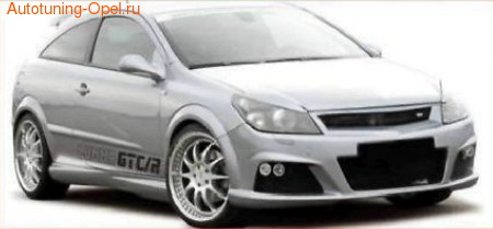 Решетка радиатора Opel Astra H