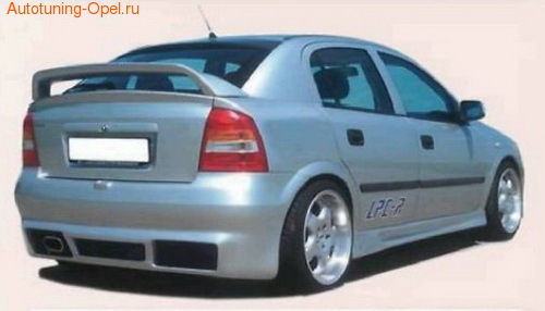 Спойлер задний Opel Astra G