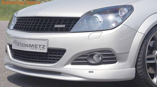 Накладка на бампер передний Opel Astra H GTC