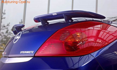 Спойлер задний Opel Tigra из двух составляющих