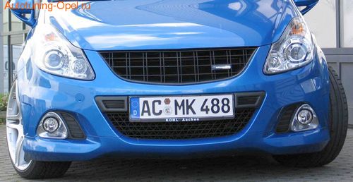 Решетка радиатора Opel Corsa D OPC