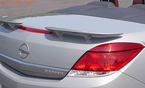 Спойлер задний Opel Astra H Twin Top из двух составляющих