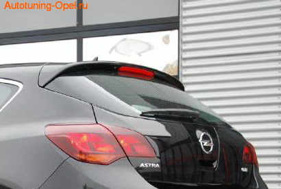 Спойлер на крышу Opel Astra J Хэтчбек