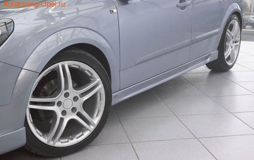 Пороги Opel Astra H Хэтчбек, GTC, Twin Top