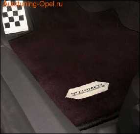Коврики в салон Opel Astra H со стальным логотипом Steinmetz