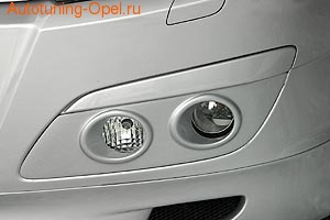 Воздухозаборники Opel Astra H в стиле GT