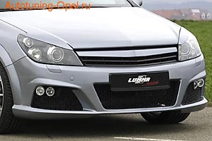 Бампер передний Opel Astra H в стиле GTC/R