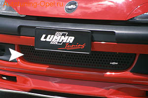 Сетка в бампер Opel Tigra в стиле GT/F1