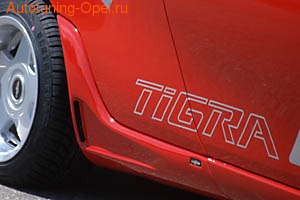 Пороги Opel Tigra в стиле GT/F1