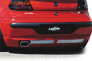 Накладка на бампер задний Opel Tigra в стиле GT/F1