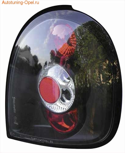 Фонари задние Opel Corsa B черные