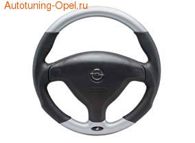 Руль для Opel Astra G, Opel Zafira A в стиле Alu-Look с кожаными вставками